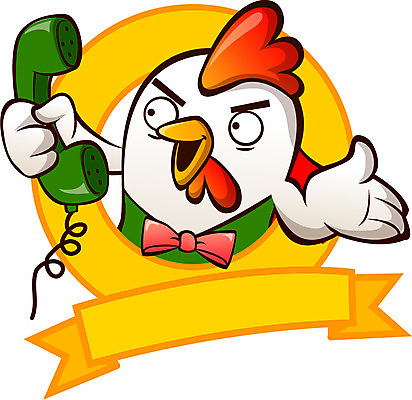 동물 캐릭터 한마리 동물캐릭터 일러스트 홍보캐릭터 들기 사람없음 닭 배송 수화기 새캐릭터 택배 닭캐릭터 통화 일러캐릭터 AI파일 1 모션 조류 운송업 전화기 파일형식 벡터