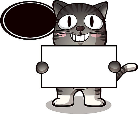 동물 캐릭터 한마리 종이 동물캐릭터 일러스트 포유류 안내 프레임 들기 사람없음 반려동물 고양이 알림 고양이캐릭터 일러캐릭터 AI파일 1 모션 파일형식 벡터