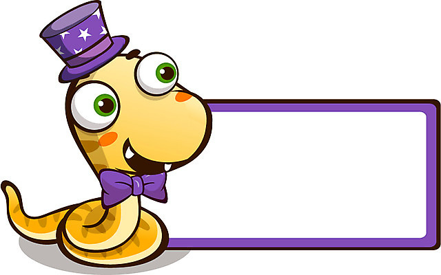 동물 캐릭터 모자 한마리 리본 동물캐릭터 일러스트 파충류 안내 프레임 사람없음 마술 뱀 알림 뱀캐릭터 마술사모자 일러캐릭터 AI파일 모자_잡화 1 잡화 파일형식 벡터