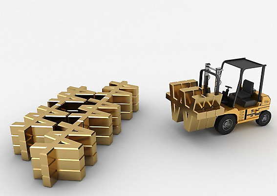 PSD 편집이미지 기호 산업 백그라운드 비즈니스 사람없음 컴퓨터그래픽 그래픽 금융 경제 3D소스 3D 쌓기 금색 화폐기호 중장비 지게차 편집소스 편집3D 문자 컬러 모션 산업장비 화폐 디지털합성 파일형식