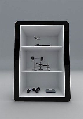 PSD 편집이미지 스포츠용품 스포츠 백그라운드 사람없음 컴퓨터그래픽 그래픽 컴퓨터 태블릿 운동 3D소스 3D 운동기구 헬스 아령 역기 체중계 런닝머신 층 편집소스 편집3D 건강 전자제품 스마트기기 디지털합성 오브젝트 파일형식