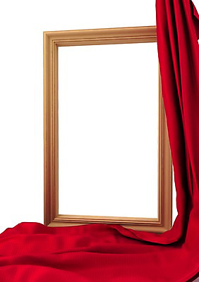 PSD 편집이미지 컬러 액자 백그라운드 프레임 틀 사람없음 컴퓨터그래픽 그래픽 빨간색 인테리어 3D소스 3D 공백 공간 커튼 천 편집소스 편집3D 디자인 직물 디지털합성 파일형식