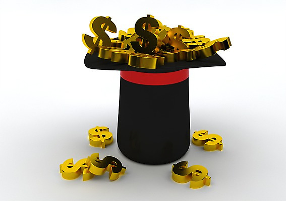 PSD 편집이미지 모자 백그라운드 비즈니스 사람없음 컴퓨터그래픽 그래픽 3D소스 3D 달러 마술 화폐기호 마술사모자 편집소스 편집3D 모자_잡화 기호 잡화 돈 화폐 디지털합성 파일형식