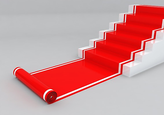 PSD 편집이미지 백그라운드 비즈니스 사람없음 컴퓨터그래픽 그래픽 인테리어 3D소스 3D 계단 카펫 레드카펫 말린_둥글게 편집소스 편집3D 디자인 컨셉 디지털합성 파일형식