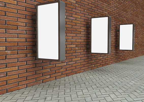 PSD 편집이미지 벽 백그라운드 벽돌 간판 프레임 틀 사람없음 컴퓨터그래픽 그래픽 3D소스 3D 공간 알림 편집소스 편집3D 디지털합성 파일형식