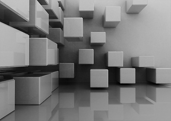 PSD 편집이미지 벽 백그라운드 사람없음 컴퓨터그래픽 그래픽 상자 반사 3D소스 3D 블록 큐브 편집소스 편집3D 디지털합성 파일형식