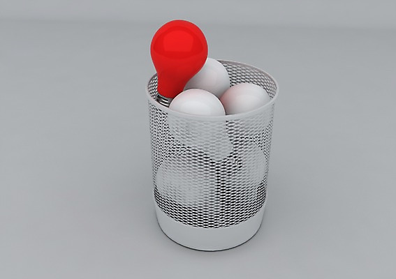 PSD 편집이미지 컬러 백그라운드 전구 사람없음 컴퓨터그래픽 그래픽 빨간색 3D소스 3D 쌓기 쓰레기통 버리기 백열등 편집소스 편집3D 모션 조명 디지털합성 파일형식