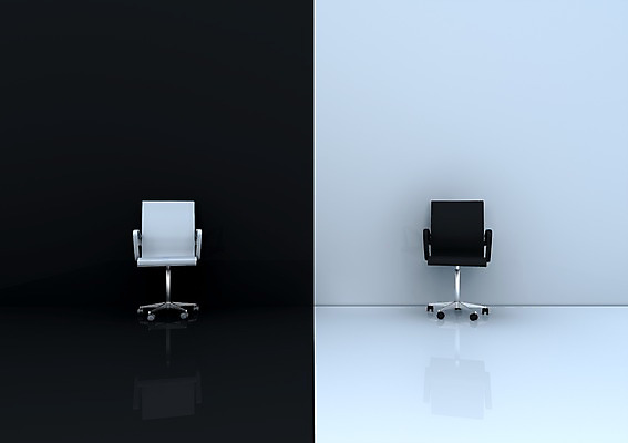 PSD 편집이미지 컬러 가구 백그라운드 의자 사람없음 컴퓨터그래픽 그래픽 3D소스 3D 검은색 흰색 바퀴의자 사무용의자 편집소스 편집3D 생활용품 디지털합성 파일형식