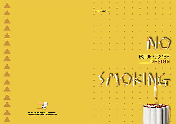 도형 PSD 템플릿 편집 표지디자인 북디자인 출판디자인 표지 캠페인 컬러 백그라운드 무늬 패턴 북커버 불 흡연 담배 건강 경고 팜플렛 사람없음 노란색 금지 공익캠페인 삼각형 금연 다이너마이트 꺾음 이미지템플릿 자연요소 모션 폭탄 사회이슈 파일형식