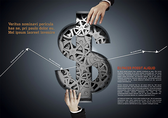 PSD 템플릿 편집 표지디자인 북디자인 손 출판디자인 화살표 내지 백그라운드 북커버 비즈니스 사람 손짓 팜플렛 두명 신체부위 금융 경제 달러 화폐기호 톱니바퀴 이미지템플릿 기호 돈 모션 화폐 파일형식