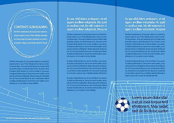 템플릿 편집 표지디자인 북디자인 출판디자인 내지 리플렛 스포츠 컬러 백그라운드 북커버 3단접지 축구공 공 응원 팜플렛 사람없음 파란색 운동 축구 스타디움 경기장 깃발 축구장 골대 축구골대 월드싸커 이미지템플릿 AI파일 축구용품 스포츠시설 건강 구기 파일형식 벡터