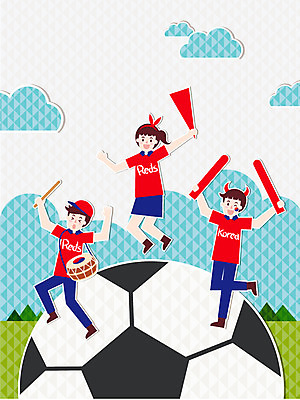 전신 식물 구름 여자 남자 스포츠 일러스트 축구공 공 응원 산 서기 사람 성인 세명 운동 축구 확성기 응원용품 막대기 북 붉은악마 축구응원 열정 응원단 막대풍선 성인만 월드싸커 국내일러스트 AI파일 자연요소 감정 축구용품 모션 타악기 건강 구기 오브젝트 풍선 파일형식 벡터