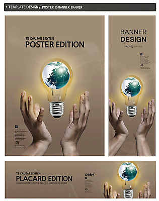 PSD 템플릿 손 배너 배너템플릿 가로배너 ZIP 포스터 세로배너 지구 백그라운드 비즈니스 전구 한명 손짓 신체부위 세트 글로벌 지구본 글로벌비즈니스 양손 현수막 1 모션 사람 가로 세로 파일형식