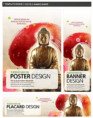 PSD 템플릿 배너 배너템플릿 기념일 가로배너 ZIP 포스터 세로배너 종교 문화 백그라운드 불교 붓터치 사람없음 세트 조형물 동상 부처님오신날 현수막 불상 부처 미술 이벤트 가로 세로 기념물 파일형식