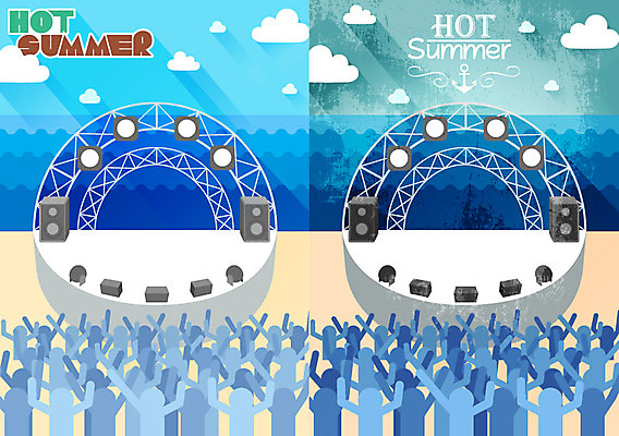 구름 계절 바다 백그라운드 일러스트 조명 사람 풍경 여러명 여름 세트 스피커 여름풍경 무대 빈티지 비교 플랫 군중 시원함 복고 국내일러스트 AI파일 자연요소 음향기기 다수 컨셉 파일형식 벡터 여름_계절