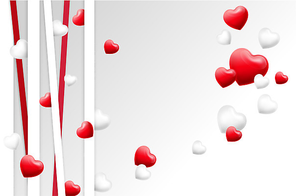 컬러 백그라운드 무늬 패턴 일러스트 회색배경 사랑 사람없음 빨간색 하트 하트백그라운드 국내일러스트 AI파일 모양 감정 회색 파일형식 벡터