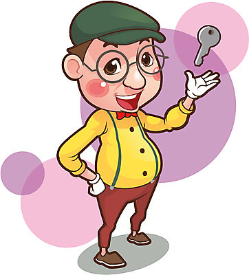 전신 직업 캐릭터 모자 남자 일러스트 홍보캐릭터 열쇠 직업캐릭터 한명 서기 웃음 들기 사람 성인 전문직 열쇠공 성인남자한명만 일러캐릭터 AI파일 1 잡화 모션 표정 남자한명만 성인남자만 파일형식 벡터