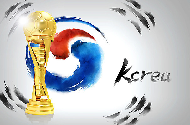 PSD 편집 편집이미지 응원 한국 사람없음 축구 응원용품 자신감 국기 태극기 상 상패 트로피 축구응원 열정 월드싸커 이미지편집 감정 아시아 스포츠 구기 상_우승 오브젝트 파일형식