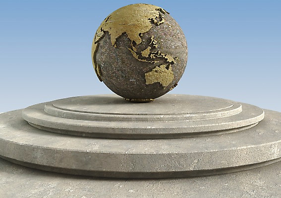 PSD 편집이미지 지구 백그라운드 하늘 그림자 사람없음 컴퓨터그래픽 그래픽 글로벌 지구본 3D소스 3D 돌_바위 돌조각 편집소스 편집3D 디지털합성 파일형식