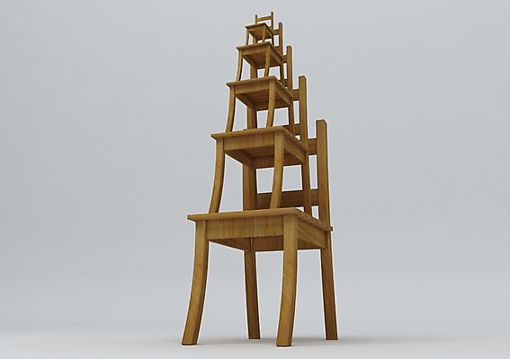 PSD 편집이미지 가구 백그라운드 의자 사람없음 컴퓨터그래픽 그래픽 3D소스 3D 쌓기 탑 나무의자 편집소스 편집3D 건축물 생활용품 모션 목재 디지털합성 파일형식