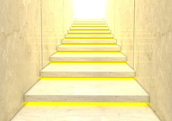 PSD 편집이미지 컬러 백그라운드 사람없음 컴퓨터그래픽 그래픽 빛 인테리어 노란색 3D소스 3D 계단 공간 편집소스 편집3D 디자인 디지털합성 파일형식