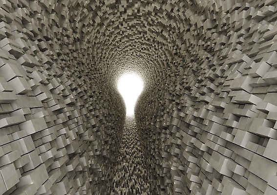 모양 PSD 편집이미지 백그라운드 사람없음 컴퓨터그래픽 그래픽 빛 상자 3D소스 3D 블록 공간 원근감 구멍 큐브 백열등 전구모양 편집소스 편집3D 뷰포인트 전구 조명 디지털합성 파일형식