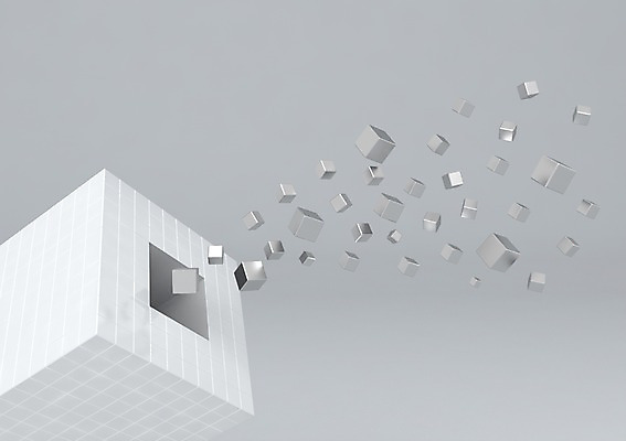 PSD 편집이미지 백그라운드 사람없음 컴퓨터그래픽 그래픽 상자 3D소스 3D 금속 블록 공간 구멍 은색 큐브 편집소스 편집3D 컬러 재질 디지털합성 파일형식