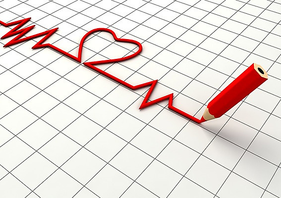 PSD 편집이미지 선 컬러 백그라운드 그래프 사람없음 컴퓨터그래픽 그래픽 빨간색 연필 3D소스 3D 하트 맥박 편집소스 편집3D 모양 의학 학용품 필기구 디지털합성 파일형식