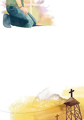 PSD 기독교 종교 백그라운드 십자가 일러스트 한명 신체부위 믿음 탑 하반신 기도 다리 무릎꿇기 국내일러스트 1 건축물 감정 모션 사람 파일형식