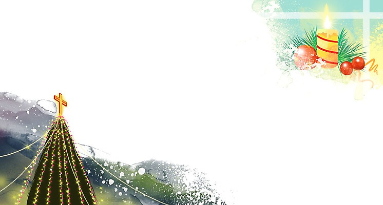 PSD 나무 식물 기념일 기독교 종교 백그라운드 십자가 크리스마스장식 크리스마스 일러스트 전구 초 촛불 창문 조명 사람없음 크리스마스트리 믿음 방울 12월 국내일러스트 감정 이벤트 장식 날짜 파일형식