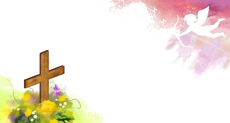 PSD 식물 꽃 실루엣 기독교 종교 백그라운드 십자가 일러스트 천사 화살 그림자 사람없음 믿음 활 국내일러스트 감정 촬영기법 파일형식