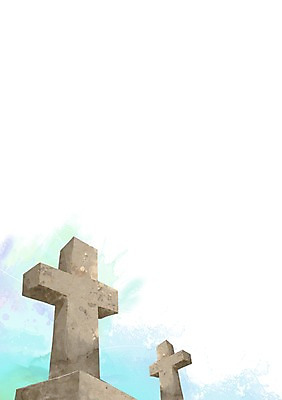 PSD 기독교 종교 백그라운드 십자가 일러스트 사람없음 믿음 돌_바위 돌기둥 국내일러스트 감정 기둥 파일형식