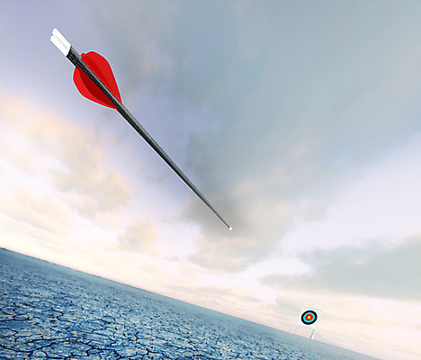 PSD 구름 편집이미지 백그라운드 하늘 화살 건조 사람없음 컴퓨터그래픽 그래픽 3D소스 3D 과녁판 발사 땅 편집소스 편집3D 자연요소 디지털합성 파일형식