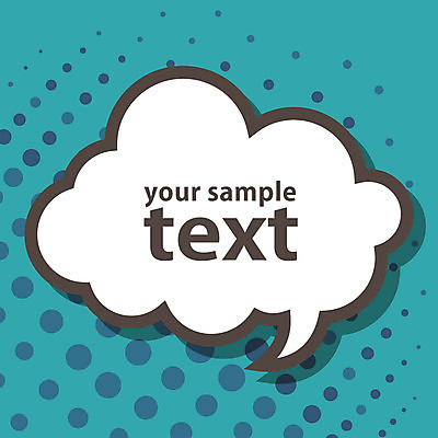 모양 배너 컬러 백그라운드 말풍선 무늬 일러스트 텍스트 커뮤니케이션 안내 프레임 대화 틀 사람없음 물방울무늬 원형 알림 청록색 국내일러스트 AI파일 도형 말하기 파일형식 벡터