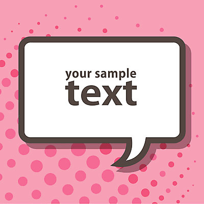 모양 배너 분홍색 컬러 백그라운드 말풍선 무늬 일러스트 텍스트 커뮤니케이션 안내 프레임 대화 틀 사람없음 사각형 물방울무늬 원형 알림 국내일러스트 AI파일 도형 말하기 파일형식 벡터
