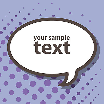 모양 배너 컬러 백그라운드 말풍선 무늬 일러스트 텍스트 커뮤니케이션 안내 프레임 대화 틀 사람없음 보라색 물방울무늬 원형 알림 국내일러스트 AI파일 도형 말하기 파일형식 벡터