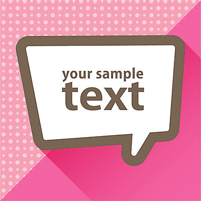 모양 배너 분홍색 컬러 백그라운드 말풍선 무늬 일러스트 텍스트 커뮤니케이션 안내 프레임 대화 틀 사람없음 사각형 물방울무늬 알림 국내일러스트 AI파일 도형 말하기 파일형식 벡터