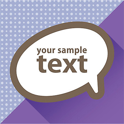 모양 배너 컬러 백그라운드 말풍선 무늬 일러스트 텍스트 커뮤니케이션 안내 프레임 대화 틀 사람없음 보라색 물방울무늬 원형 알림 국내일러스트 AI파일 도형 말하기 파일형식 벡터