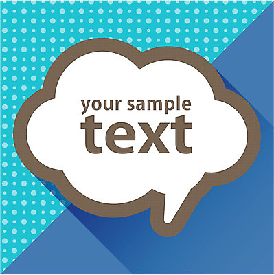 모양 배너 컬러 백그라운드 말풍선 무늬 일러스트 텍스트 커뮤니케이션 안내 프레임 대화 틀 사람없음 파란색 물방울무늬 원형 알림 국내일러스트 AI파일 도형 말하기 파일형식 벡터