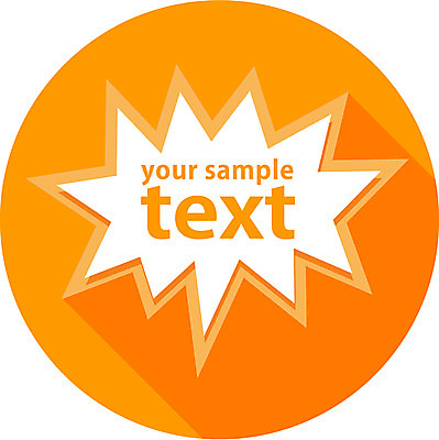 모양 배너 컬러 백그라운드 말풍선 일러스트 텍스트 커뮤니케이션 안내 프레임 대화 틀 사람없음 주황색 원형 알림 국내일러스트 AI파일 도형 말하기 파일형식 벡터