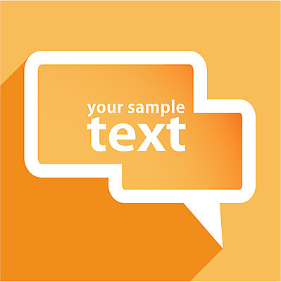 배너 컬러 백그라운드 말풍선 일러스트 텍스트 커뮤니케이션 안내 프레임 대화 틀 사람없음 주황색 알림 국내일러스트 AI파일 말하기 파일형식 벡터