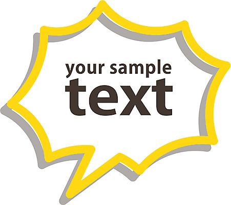 배너 컬러 백그라운드 말풍선 일러스트 텍스트 커뮤니케이션 안내 프레임 대화 틀 사람없음 노란색 알림 국내일러스트 AI파일 말하기 파일형식 벡터