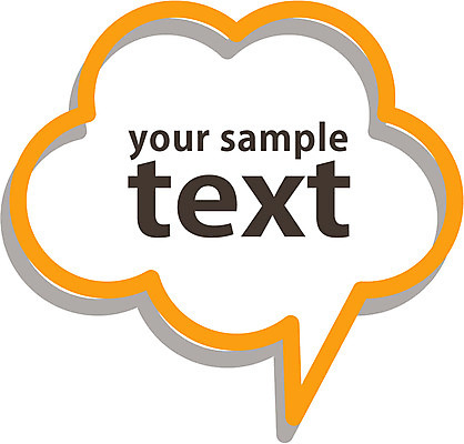 배너 컬러 백그라운드 말풍선 일러스트 텍스트 커뮤니케이션 안내 프레임 대화 틀 사람없음 주황색 알림 국내일러스트 AI파일 말하기 파일형식 벡터