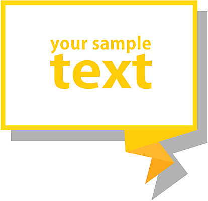 모양 배너 컬러 백그라운드 말풍선 일러스트 텍스트 커뮤니케이션 안내 프레임 대화 틀 사람없음 노란색 사각형 알림 국내일러스트 AI파일 도형 말하기 파일형식 벡터