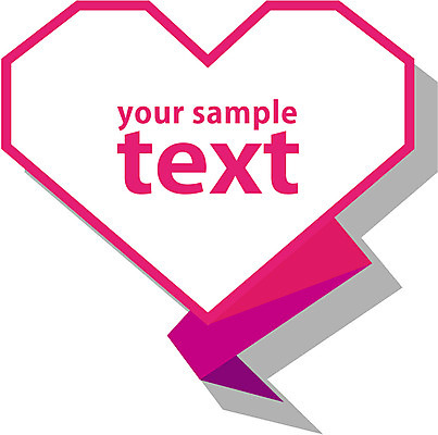 모양 배너 분홍색 컬러 백그라운드 말풍선 일러스트 텍스트 커뮤니케이션 안내 프레임 대화 틀 사람없음 하트 알림 국내일러스트 AI파일 말하기 파일형식 벡터