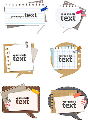 배너 종이 선 줄 백그라운드 말풍선 일러스트 텍스트 커뮤니케이션 학용품 안내 프레임 종류 대화 틀 사람없음 세트 공책 알림 포스트잇 클립 견출지 국내일러스트 AI파일 스티커 문구용품 말하기 메모지 파일형식 벡터