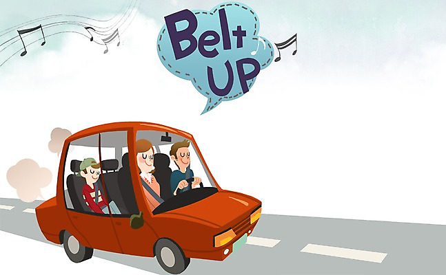 PSD 여자 남자 도로 말풍선 음표 일러스트 가족 자동차 안전 사람 앉기 소년 상반신 세명 운전 차도 벨트 예절 운전사 예방 오선지 생활안전 안전수칙 교통안전 규칙 질서 안전운전 자동차예절 안전벨트 국내일러스트 직업 기호 잡화 길 어린이 음악 육상교통 관계 교통시설 모션 악보 오선 파일형식