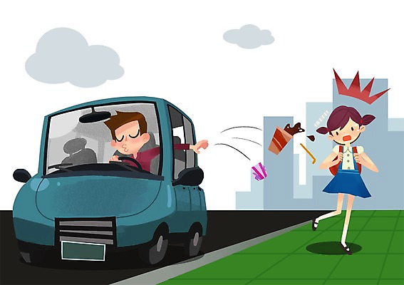 전신 PSD 구름 건축물 여자 남자 도로 커피 음료 일러스트 자동차 서기 안전 사람 앉기 상반신 두명 건물 컵 운전 예절 보행자 운전사 쓰레기 예방 생활안전 안전수칙 교통안전 규칙 질서 안전운전 자동차예절 오물 무단투기 무단 국내일러스트 자연요소 직업 식기 건축 길 육상교통 교통시설 모션 파일형식