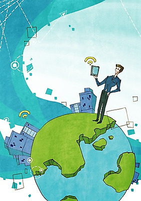 전신 PSD 라이프스타일 건축물 남자 지구 인터넷 일러스트 통신 정보통신 안테나 정보기술 한명 서기 들기 사람 성인 건물 라이프 스마트기기 태블릿 글로벌 정보 네트워크 발전 스마트 와이파이 IT라이프 편리함 국내일러스트 1 건축 컨셉 모션 기술 생활 전자제품 무선인터넷 파일형식