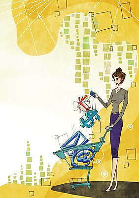 전신 PSD 라이프스타일 여자 인터넷 일러스트 통신 편지봉투 정보통신 정보기술 선물 한명 서기 들기 사람 성인 라이프 선물상자 스마트폰 핸드폰 스마트기기 쇼핑 달러 카트 쇼핑카 정보 화폐기호 네트워크 발전 이메일 스마트 장바구니 IT라이프 편리함 골뱅이기호 국내일러스트 1 기호 컨셉 돈 모션 봉투 기술 생활 전자제품 상자 바구니 편지 화폐 파일형식